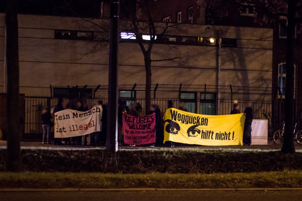 Kundgebung gegen Abschiebungen nach Marokko aus Bremen
